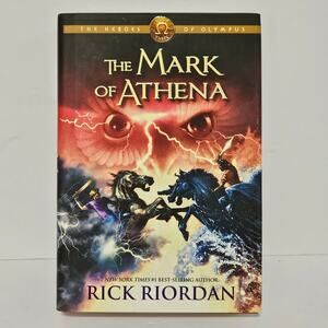 The Heroes of Olympus Series: The Mark of Athena by Rick Riordan Book 3 HC/DJ